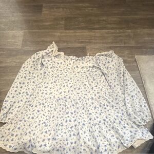 Altar'd State Blue Floral Dress